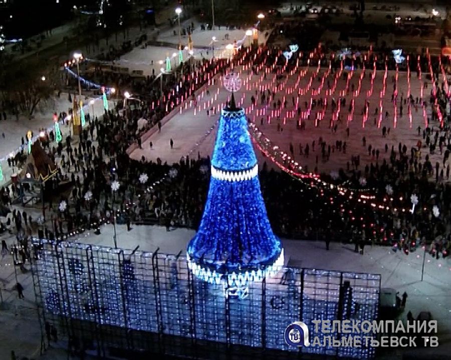 158тысяч человек посетили новогодние мероприятия в Альметьевске