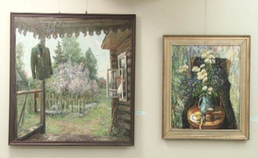 В Альметьевской картинной галерее открылась выставка «мастера цвета» Олега Кульпина