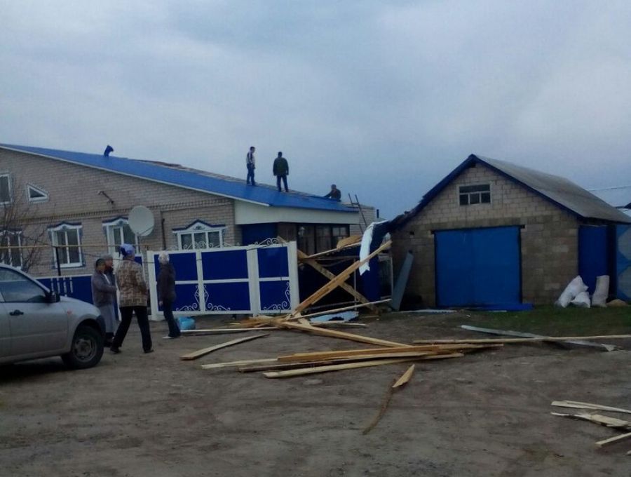 В Татарстане из-за сильного ветра без кровли остались более 20 частных домов