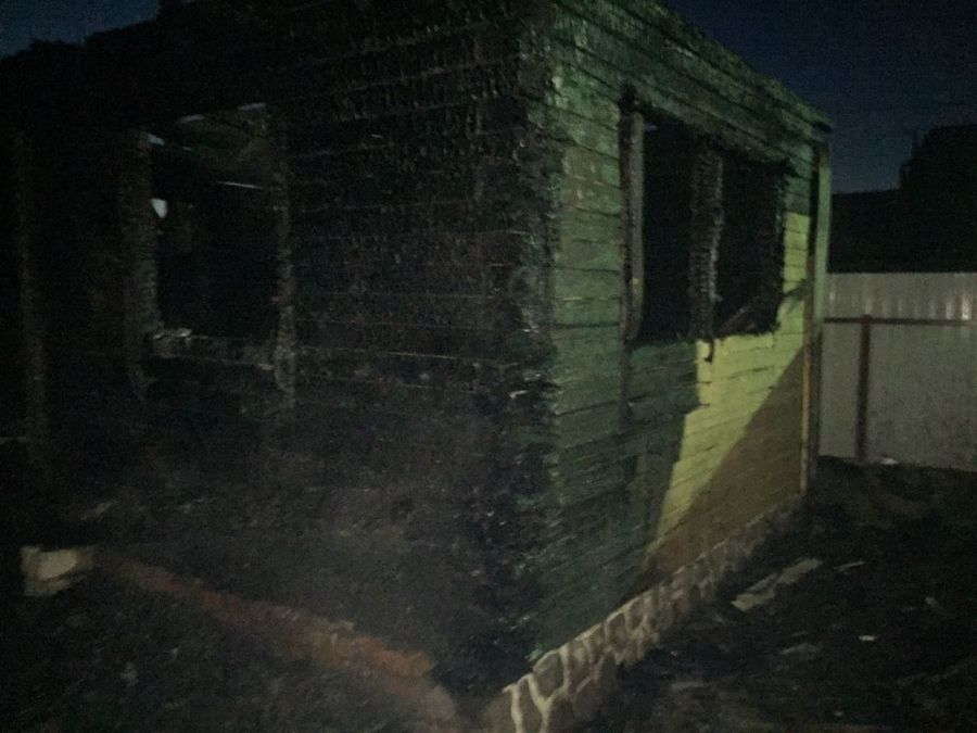 В Татарстане на пожаре погиб человек