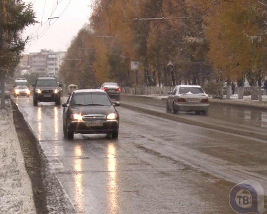В Альметьевске не все водители готовы к зимней поре
