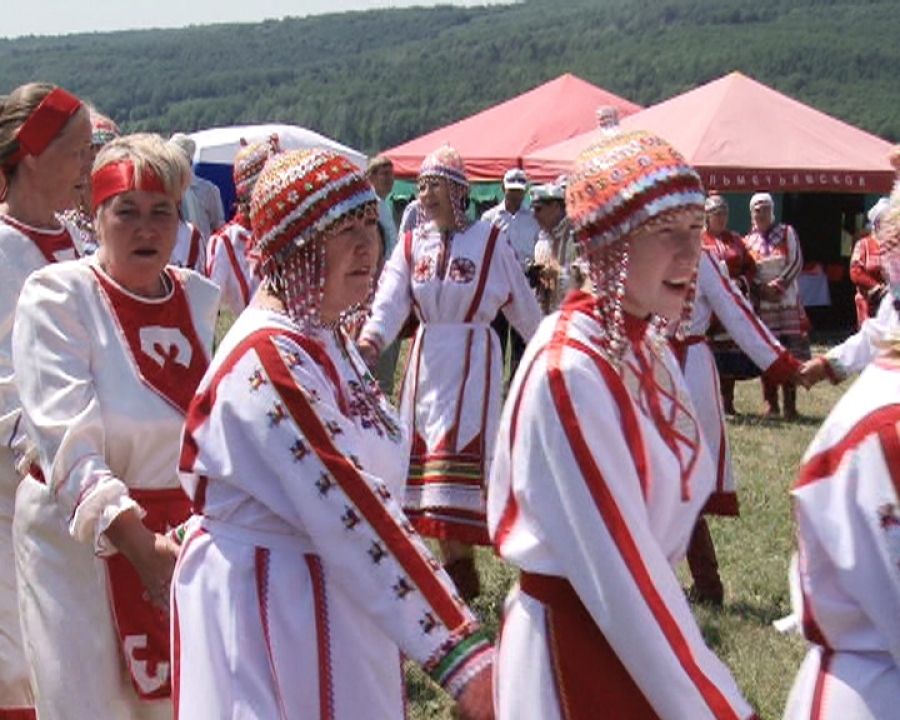 В Альметьевском районе прошел фестиваль чувашей Закамья «Учук»