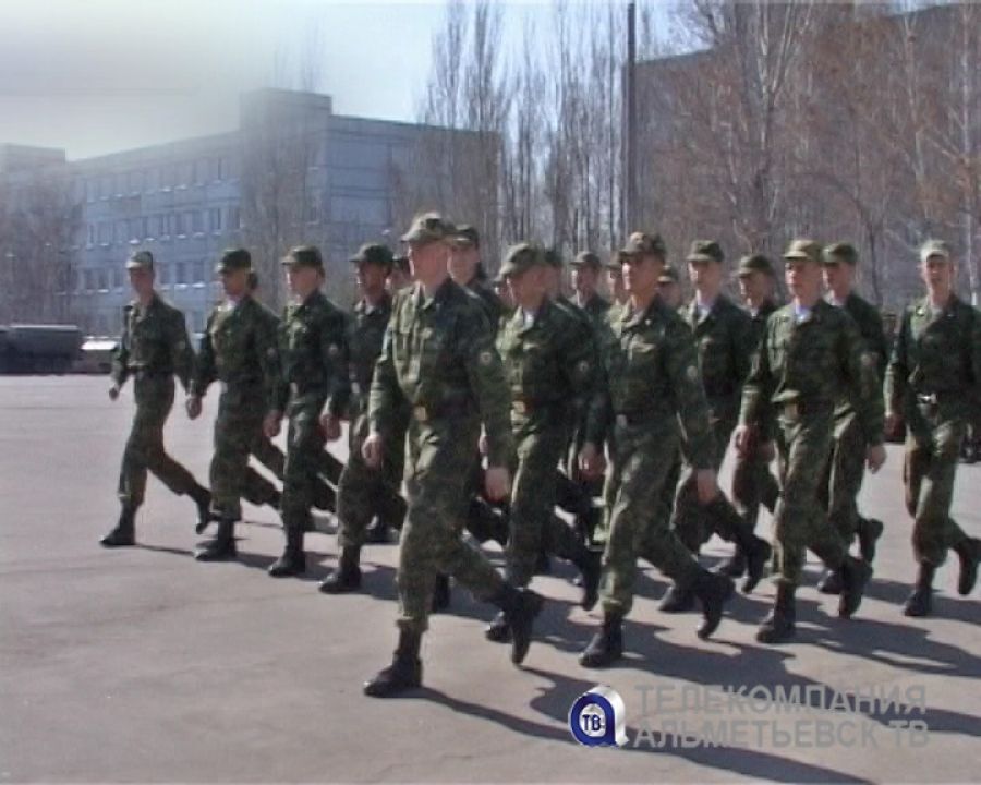 18 октября в Альметьевске состоится первая отправка новобранцев в армию