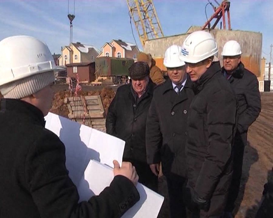Айрат Хайруллин ознакомился с ходом строительства социальных объектов в Альметьевске