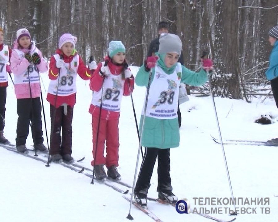 В Альметьевске открылся долгожданный лыжный сезон