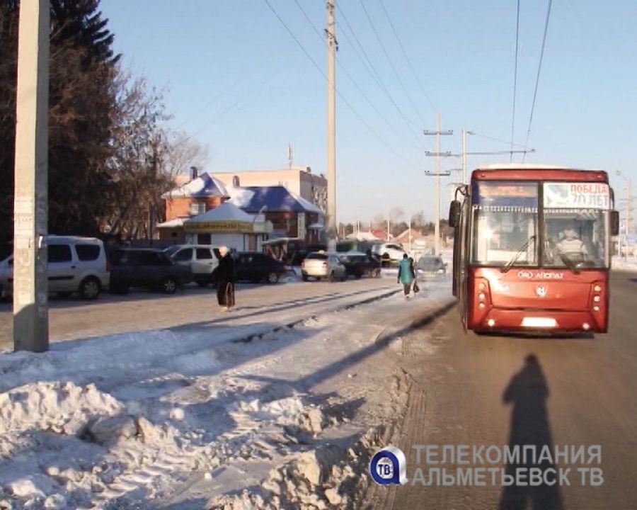 С 1 января в Альметьевске изменятся маршруты автобусов