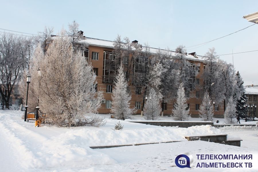 Погода в Альметьевске: мороз крепчает