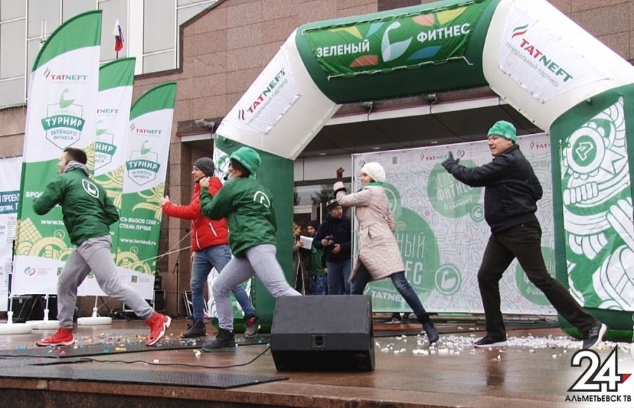 Выиграть путевку на море смогут участники зимнего сезона «Зеленого фитнеса» в Альметьевске