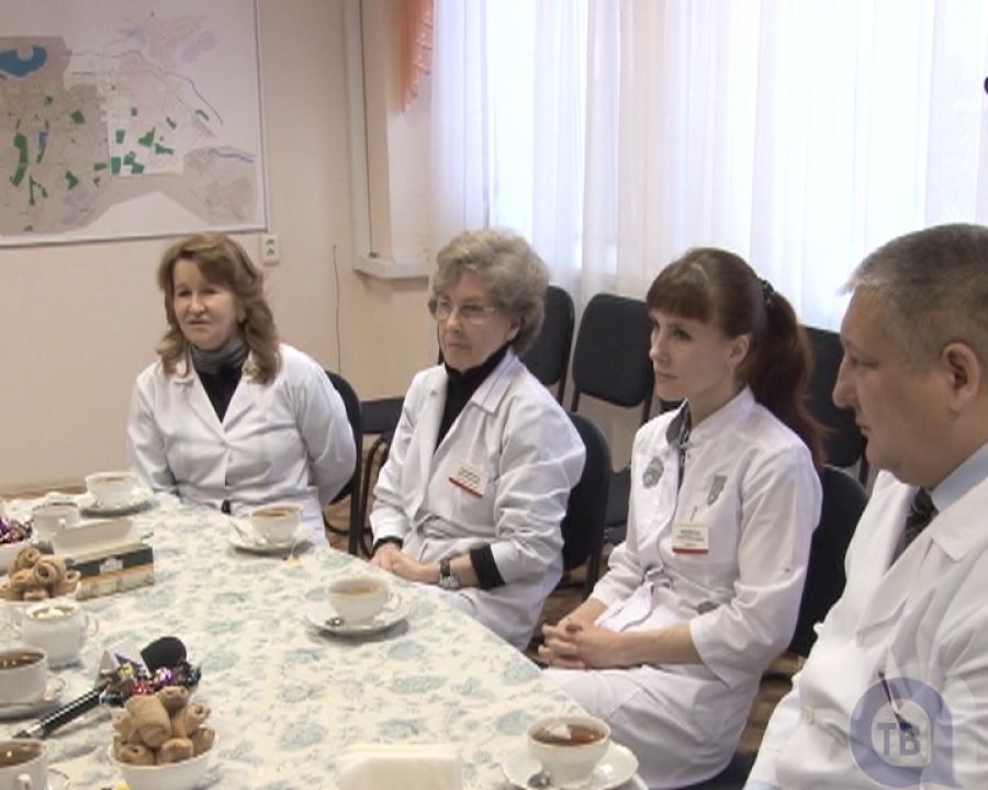 Династия альметьевских врачей встретилась с журналистами