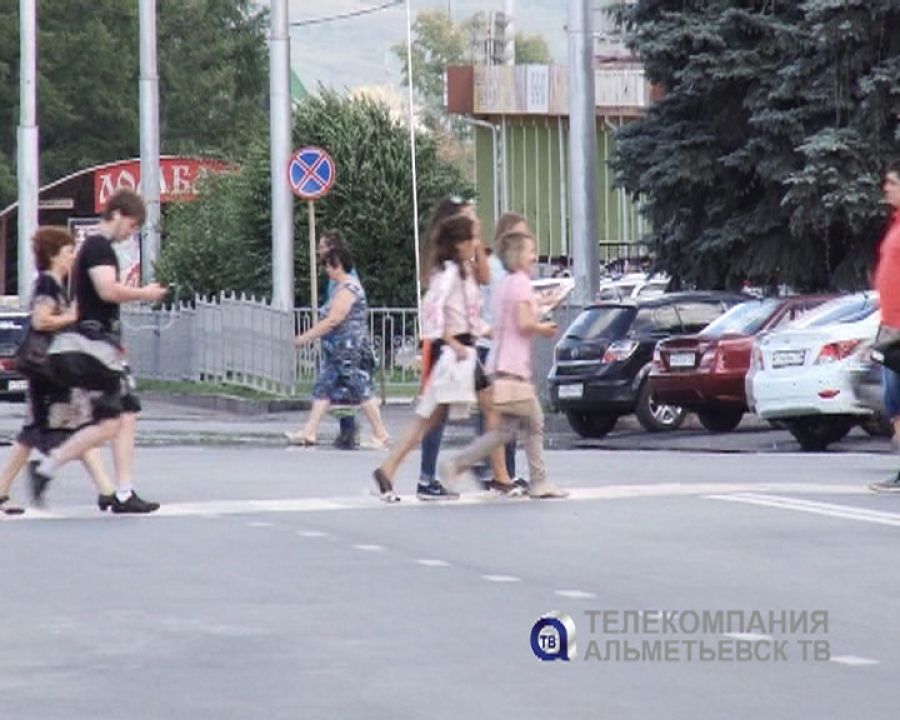 С начала года в Альметьевске в дорожных авариях пострадали 37 пешеходов