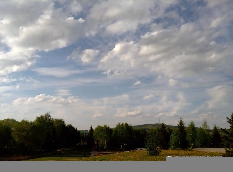 В Альметьевске прогнозируется переменная облачность