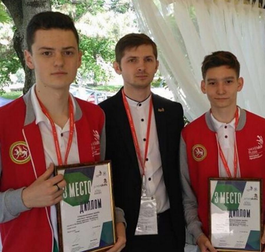 Альметьевцы стали призерами национального чемпионата JuniorSkills