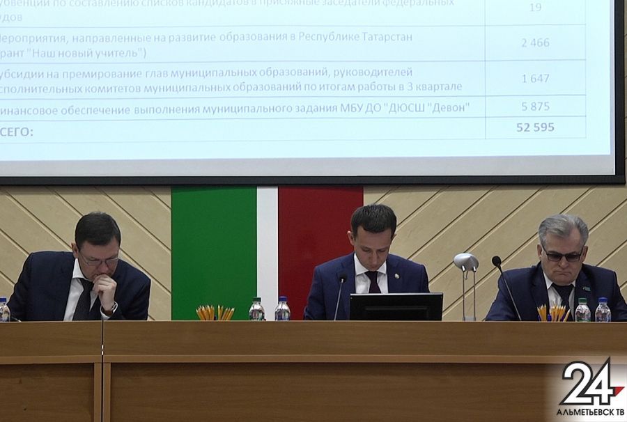 Альметьевские депутаты внесли изменения в Устав города и района