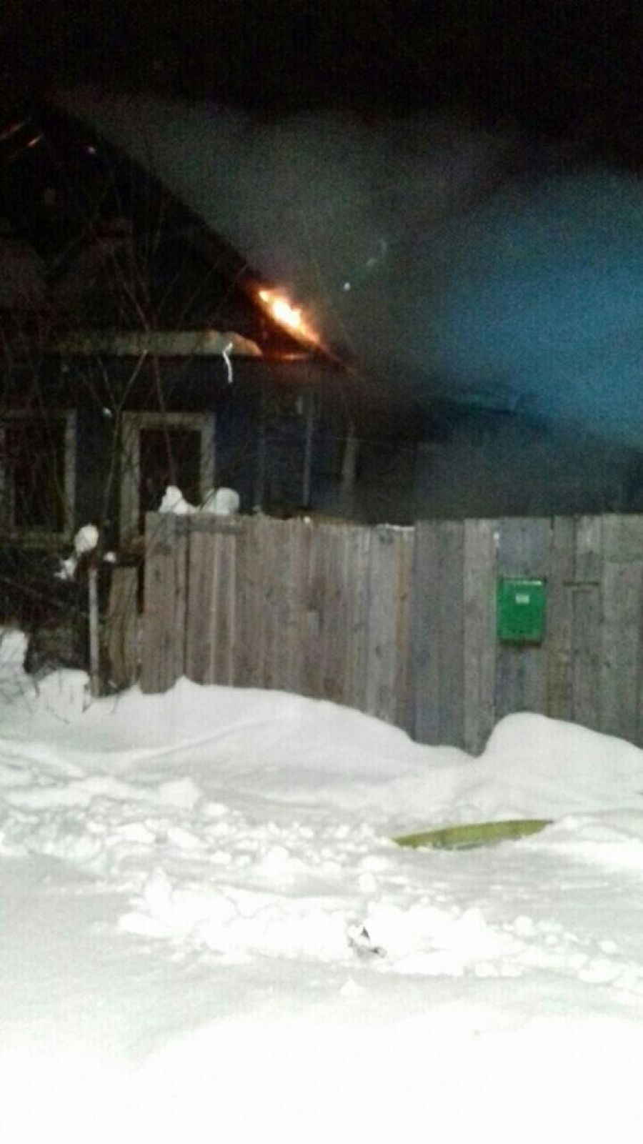В Татарстане на пожаре погиб мужчина