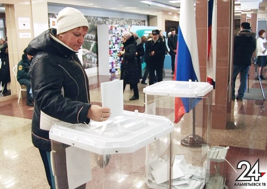 Явка на выборах Президента России на 14.00 составила 34,72 процента