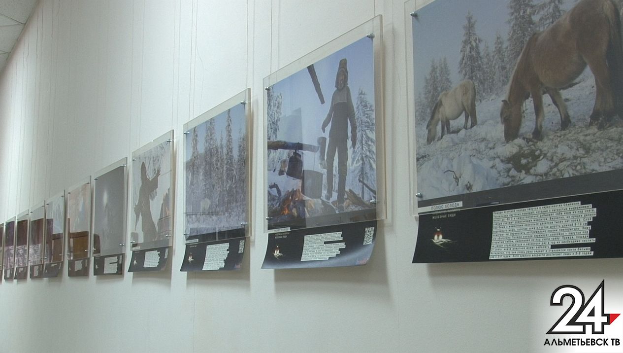 Фотовыставка Антона Райхштата «Полюс холода» открылась в Альметьевске