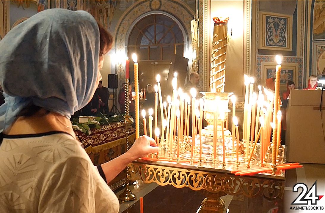 Сразу два праздника православные альметьевцы встретили в канун Пасхи