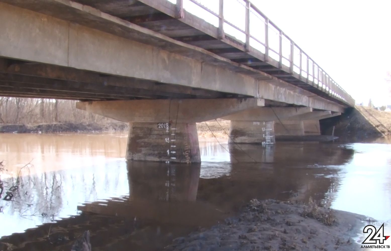 За минувшие сутки из-за осадков в реках Татарстана поднялся уровень воды