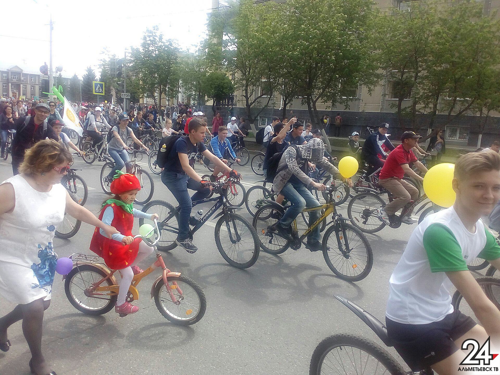 В Альметьевске пройдёт третий городской тематический велопарад