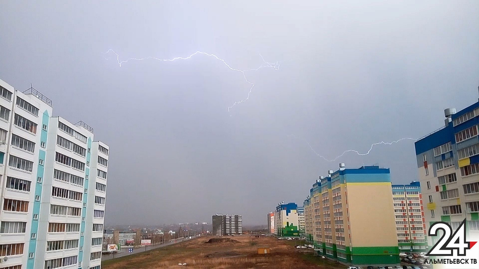 В Татарстане прогнозируется гроза с усилением ветра
