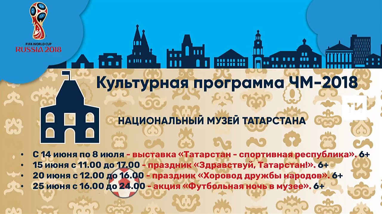 Культурная программа ЧМ-2018: Национальный музей Татарстана