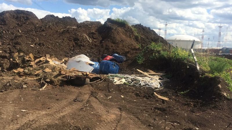 200 тысяч рублей заплатит строительная фирма за сброс отходов в почву в Альметьевском районе