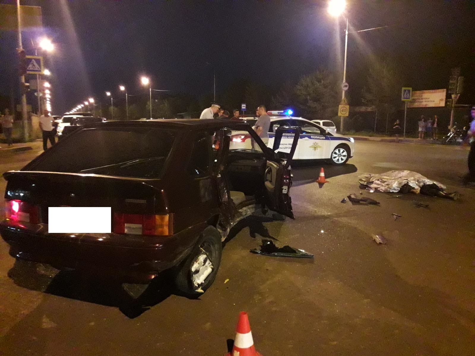 В Альметьевске в ДТП погибли мотоциклист и его пассажир