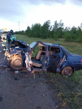 Семь человек госпитализированы и один погиб после ДТП на трассе Челны – Альметьевск