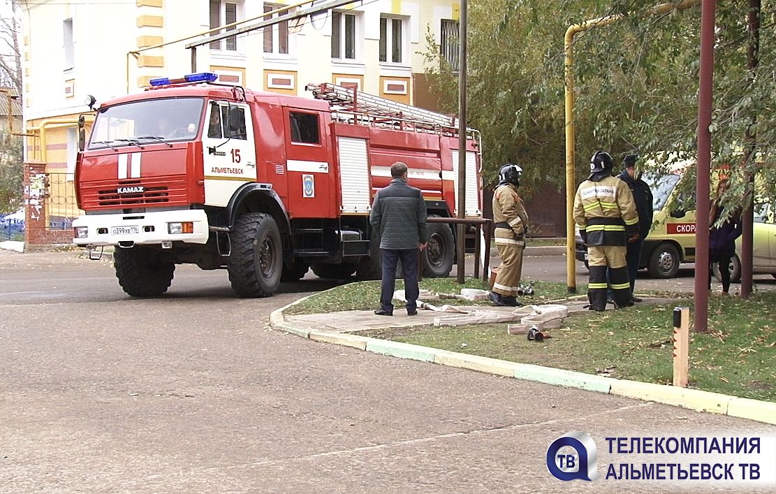 В одном из сел Татарстана случился пожар