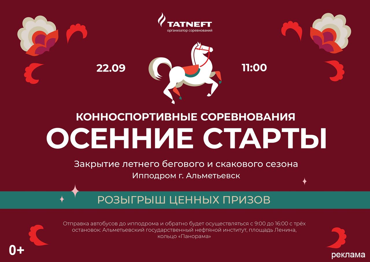 Конноспортивные соревнования пройдут в Альметьевске