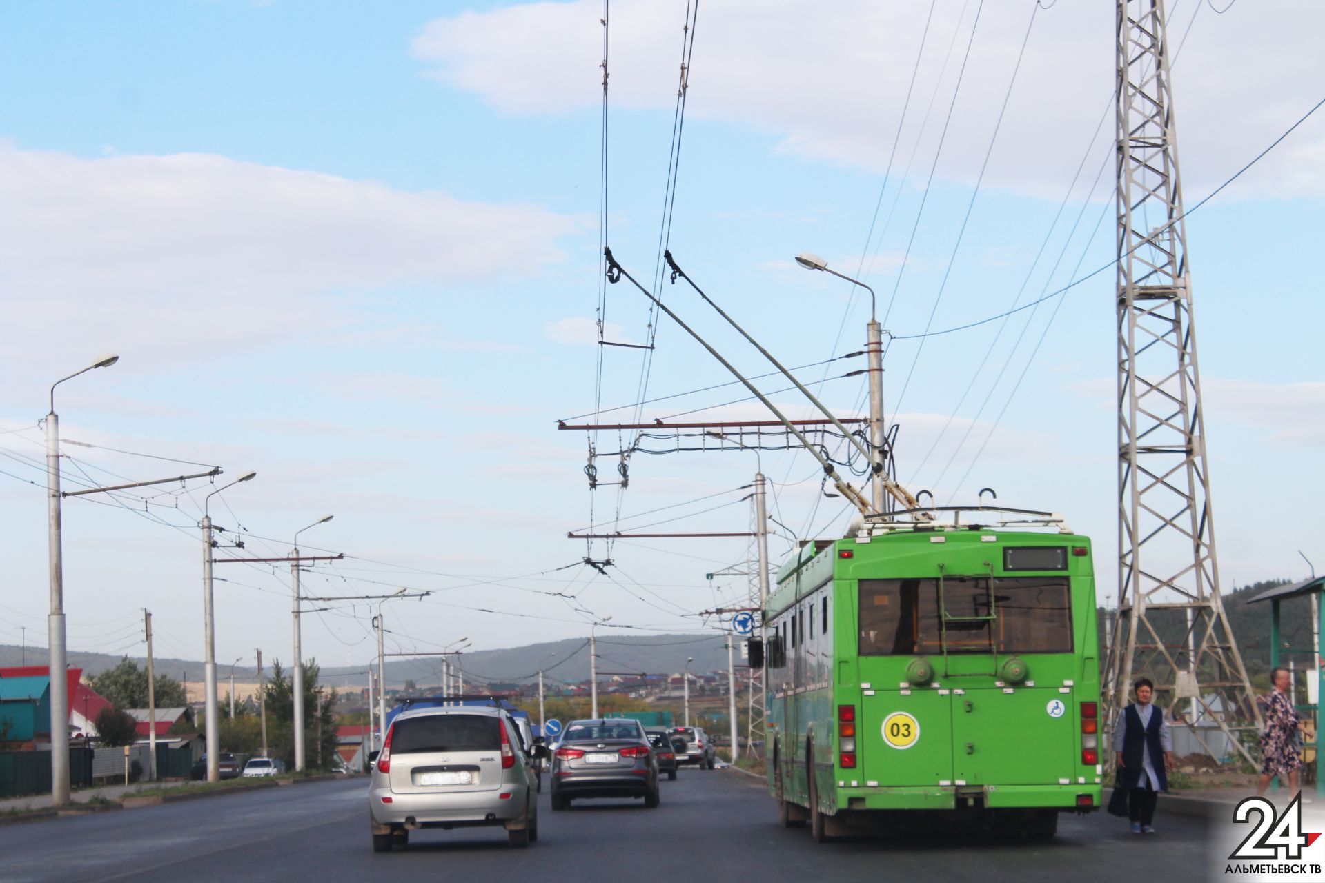 В Альметьевске появятся десять троллейбусов на батареях