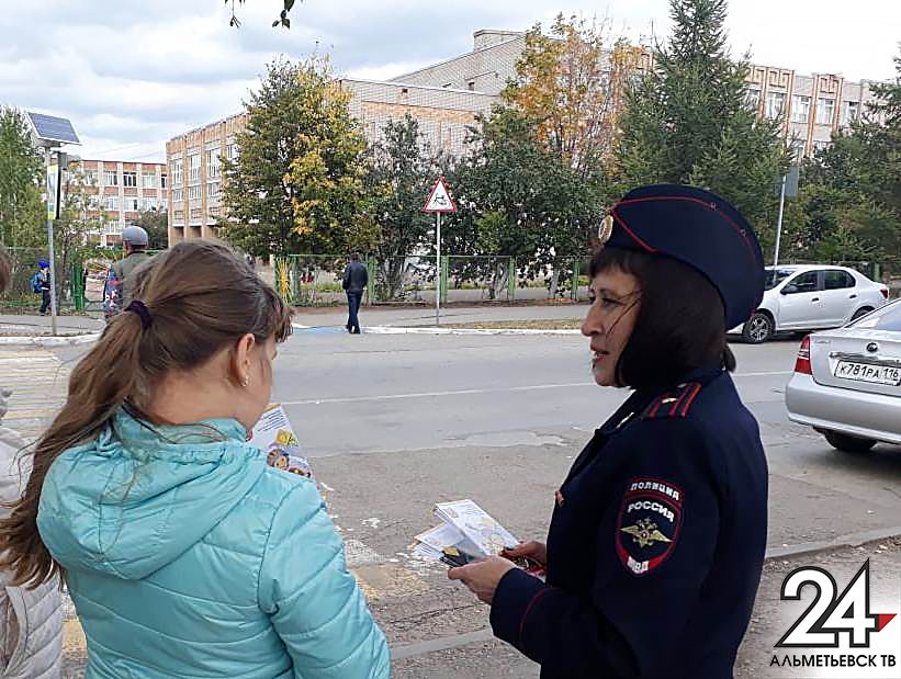 Альметьевск здесь и сейчас: на улицах города проходит рейд по выявлению несовершеннолетних нарушителей правил дорожного движения