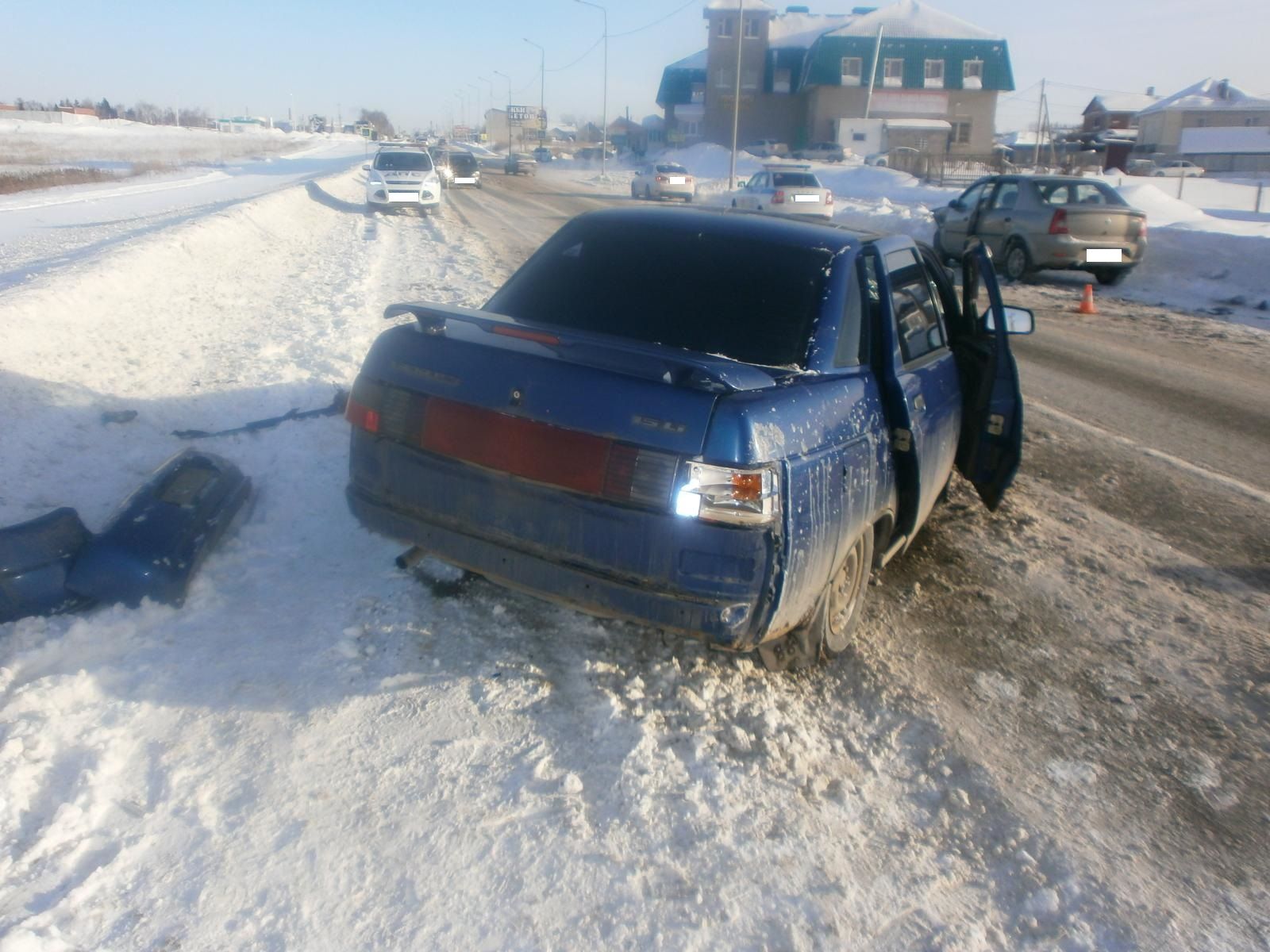 В ДТП в Альметьевске пострадали два пассажира