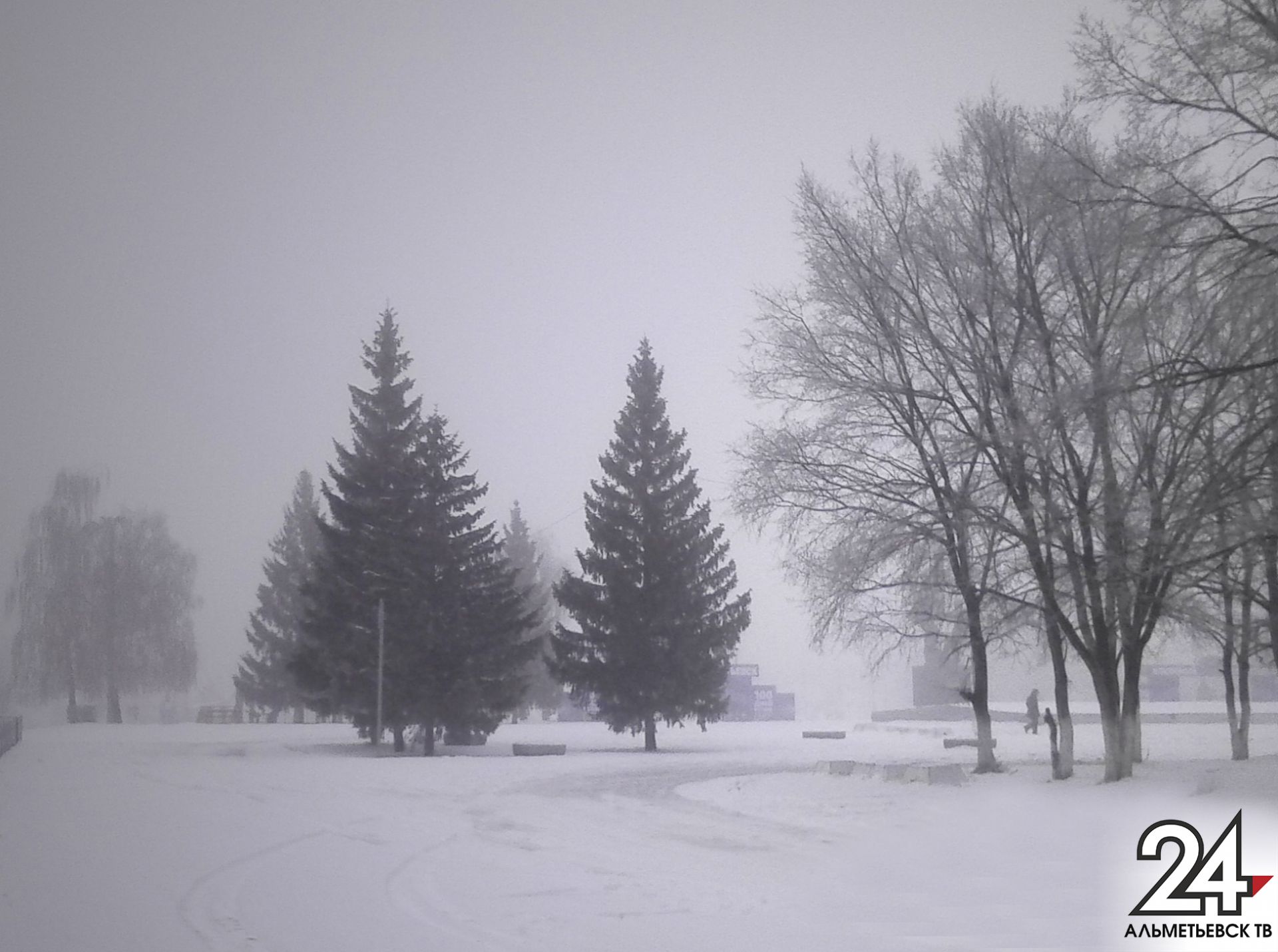 Метель и снежные заносы на дорогах ожидаются в Татарстане 4 января