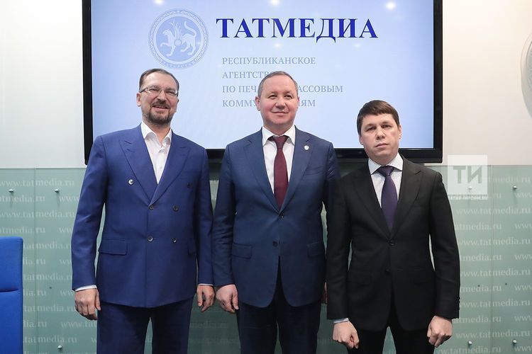 Шамиль Садыков представлен коллективу АО «Татмедиа» в качестве генерального директора