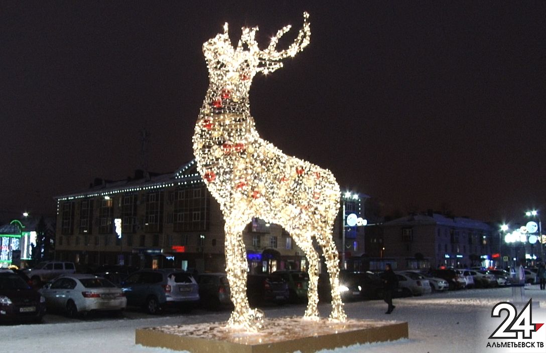 Афиша праздничных новогодних мероприятий в Альметьевске