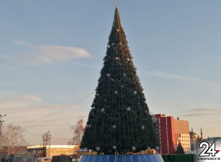 Открытие центральной елки в Альметьевске: афиша праздника