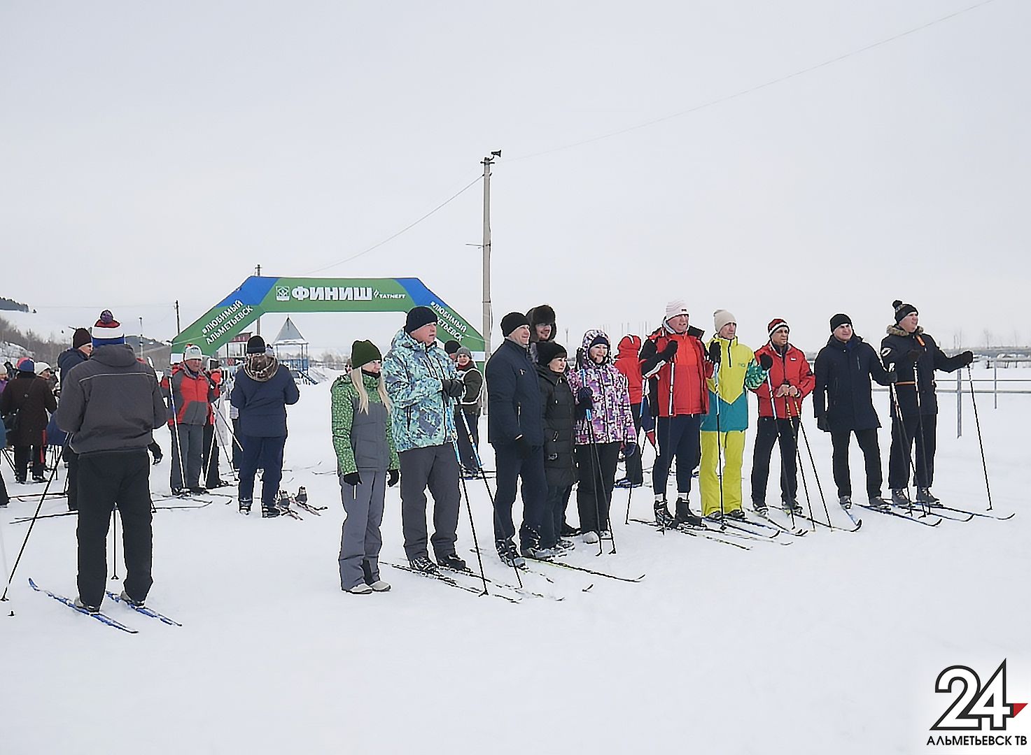 5 тысяч альметьевцев приняли участие в массовой гонке «Лыжня Татарстана-2019»