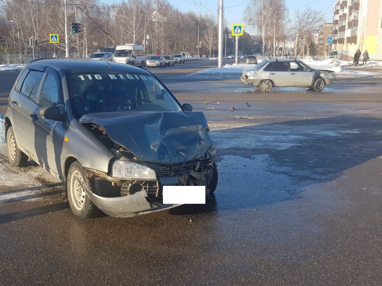 В Альметьевске в результате аварии пострадал мужчина