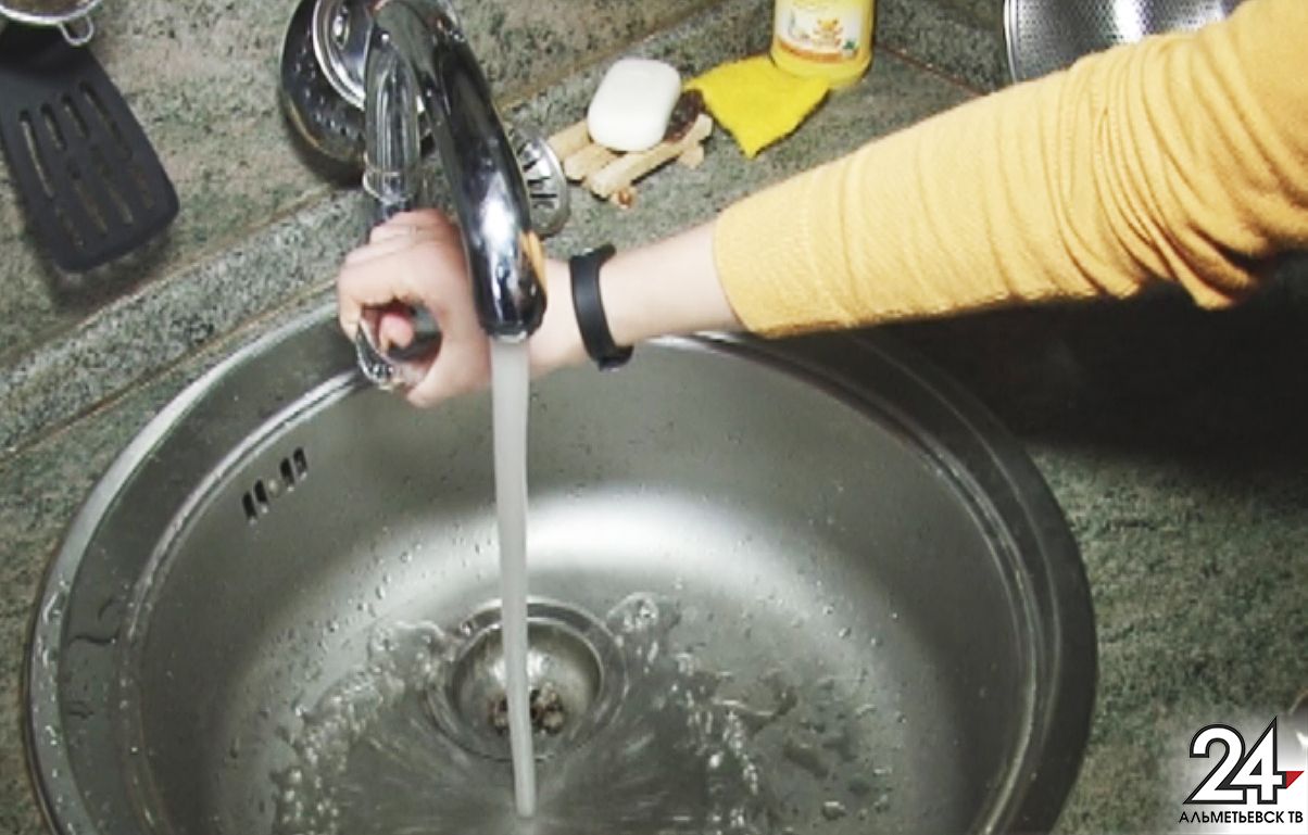 В некоторых домах Альметьевска временно прекратится подача холодной воды