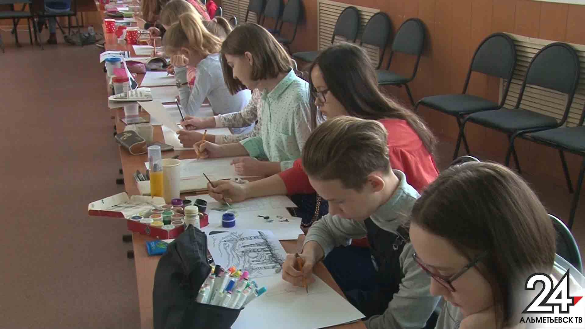 В создании мультфильма к 100-летию Татарстана участвуют и альметьевские школьники