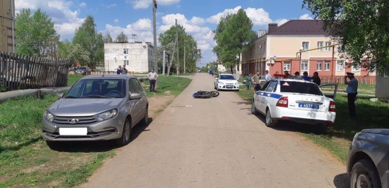 В Альметьевском районе байкер сбил 6-летнего велосипедиста