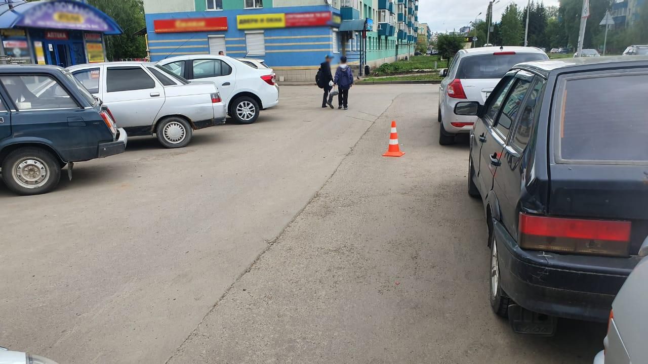 В Альметьевске в результате аварии пострадал ребенок