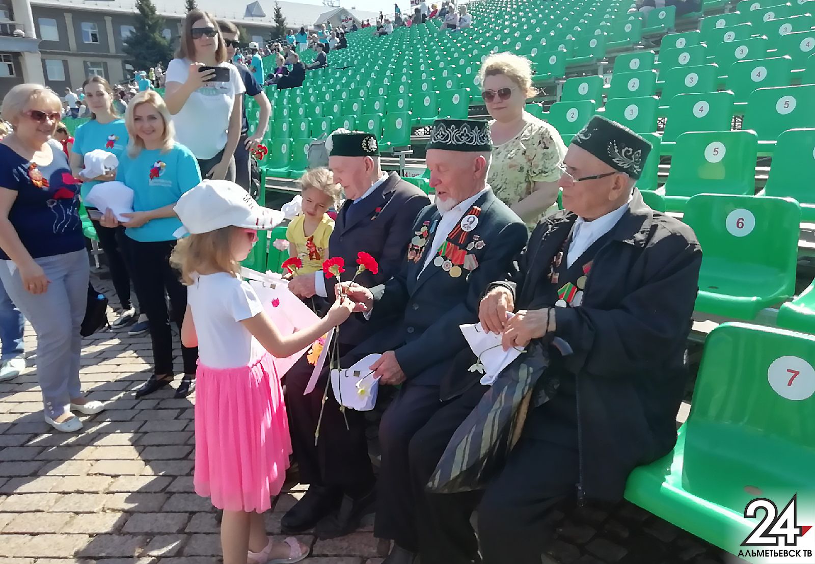 В Альметьевске начались торжественные мероприятия, посвященные Дню Победы