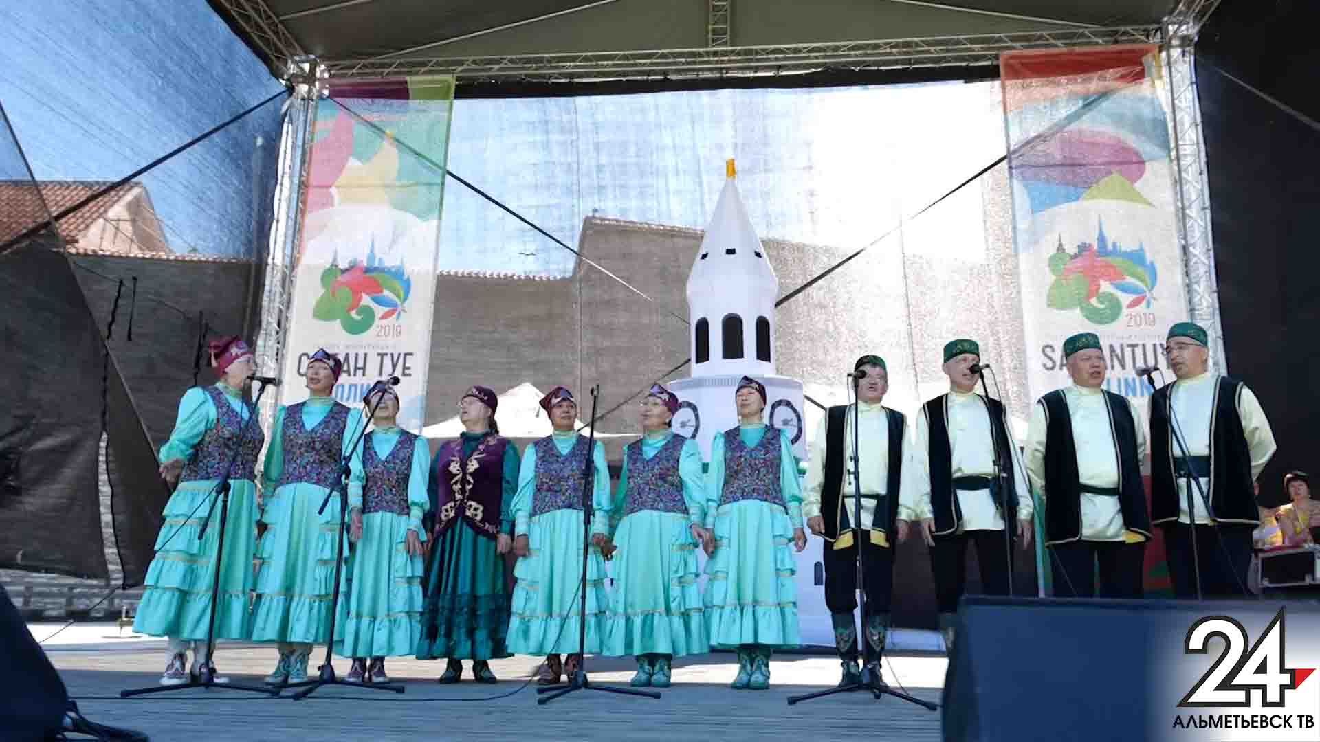 Альметьевцы приняли участие в четвертом Общеевропейском Сабантуе