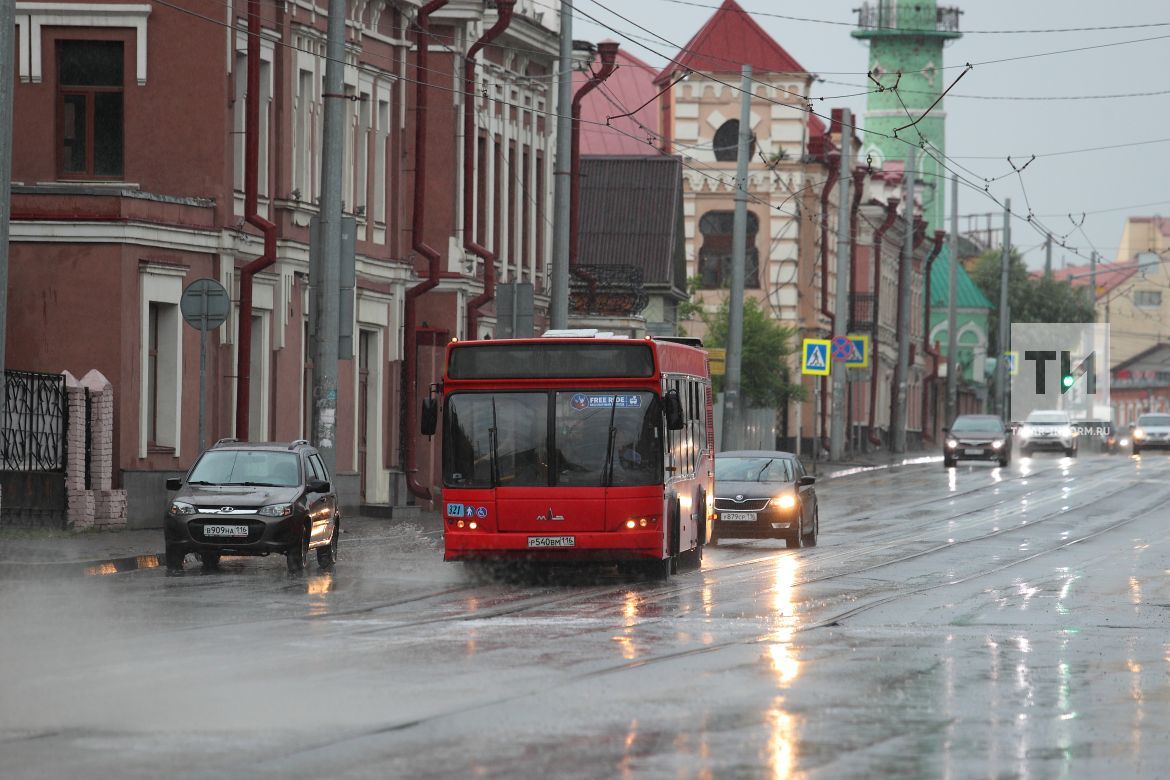 Синоптики Татарстана предупреждают о сильных дождях и грозах с усилениями ветра