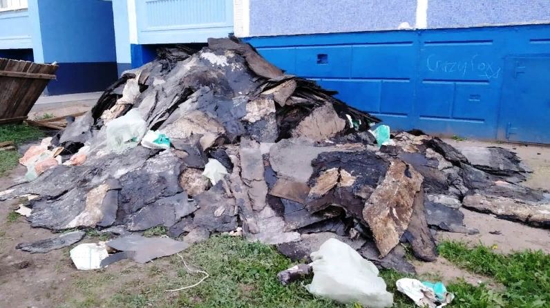Экологи обнаружили в Альметьевске свалку строительных отходов