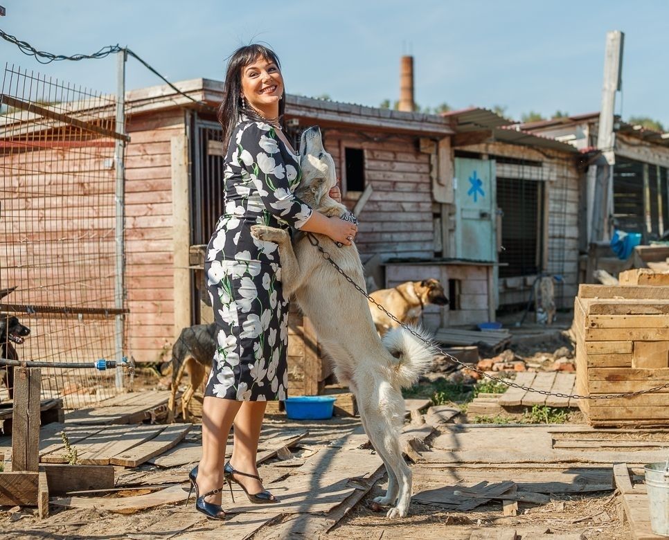 Активисты посетили приют для бездомных животных в Татарстане