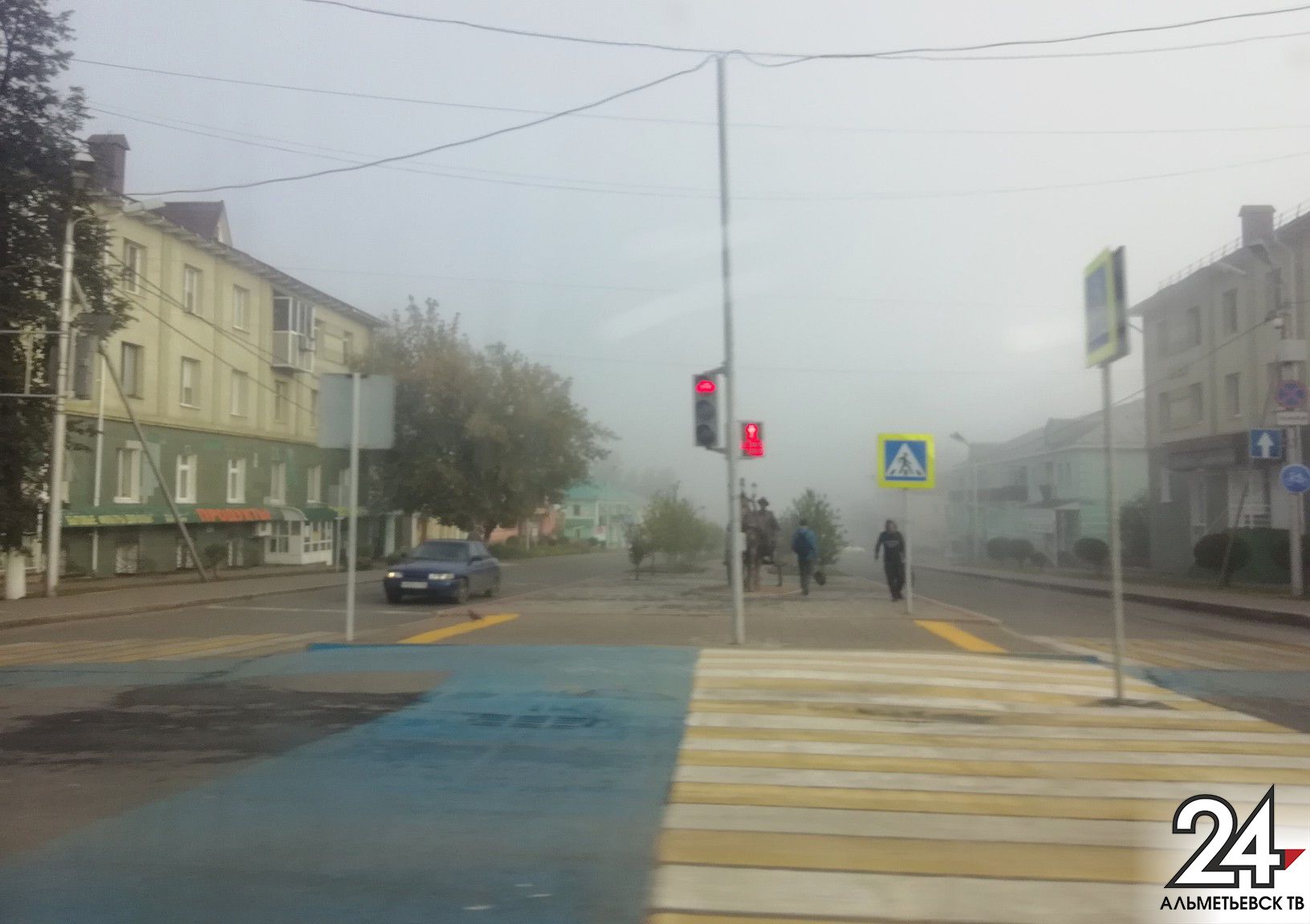 В Альметьевске снова ожидается туман