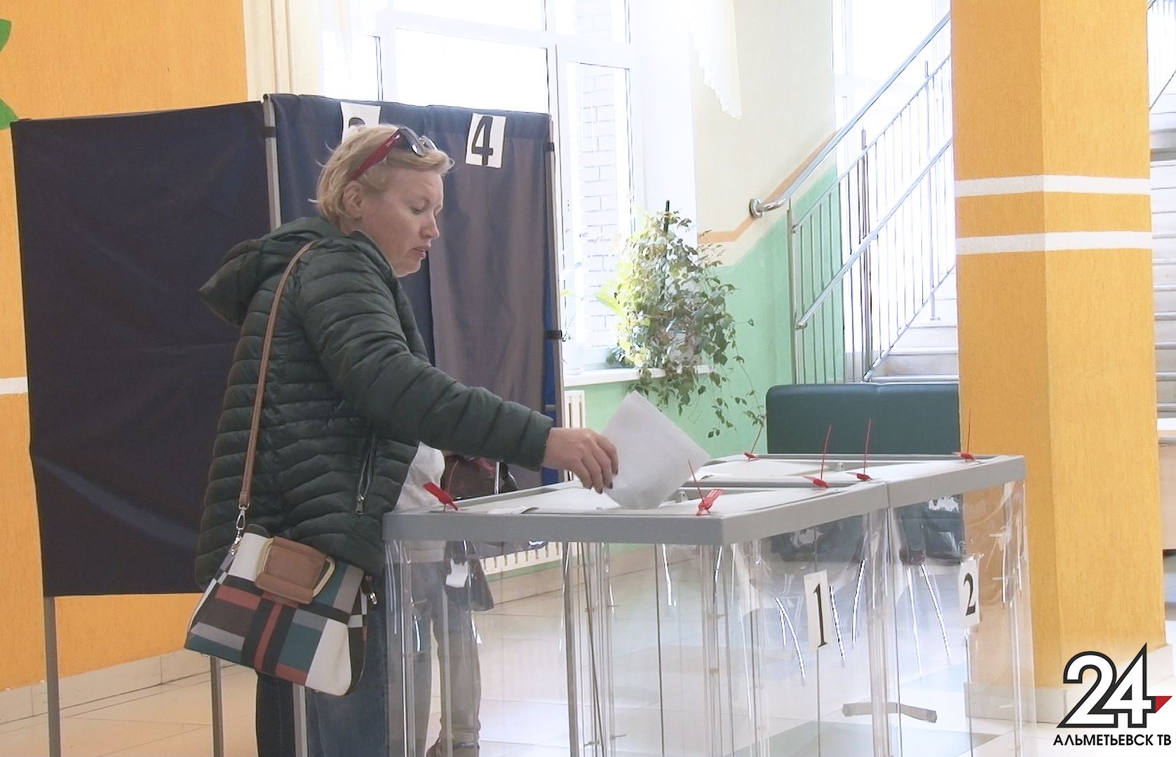 Явка на выборах в татарстане. Голосование в Альметьевске.